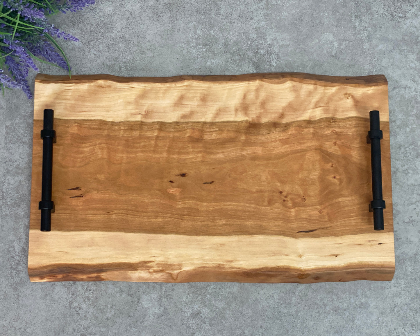 Custom Live Edge Charcuterie Board