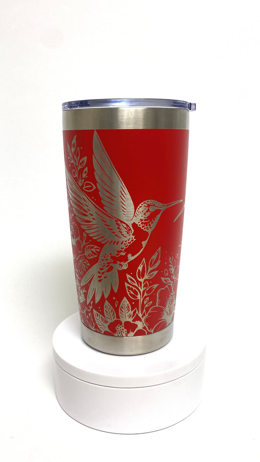 Hummingbird | Engraved Full Wrap | Tumbler 20 oz.