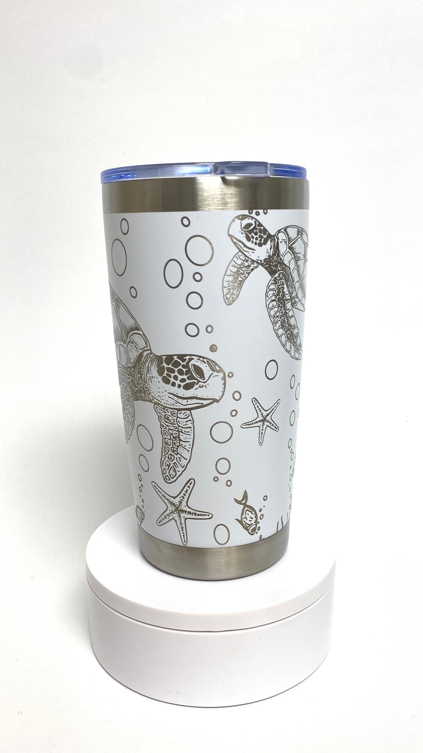 Sea Turtle | Engraved Full Wrap | Tumbler 20 oz.