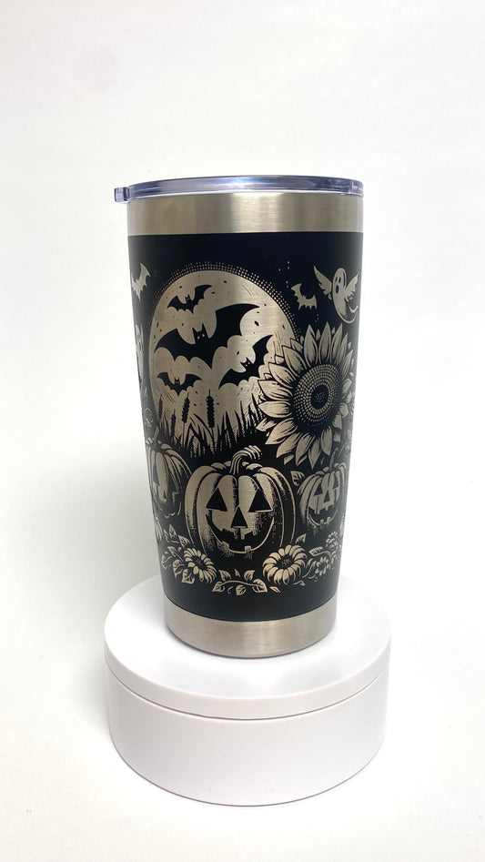 Halloween | Engraved Full Wrap | Tumbler 20 oz.