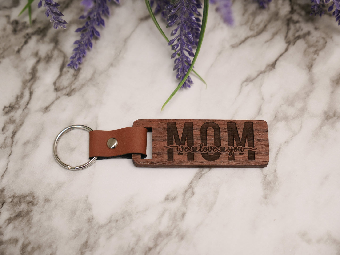 Walnut Keychain