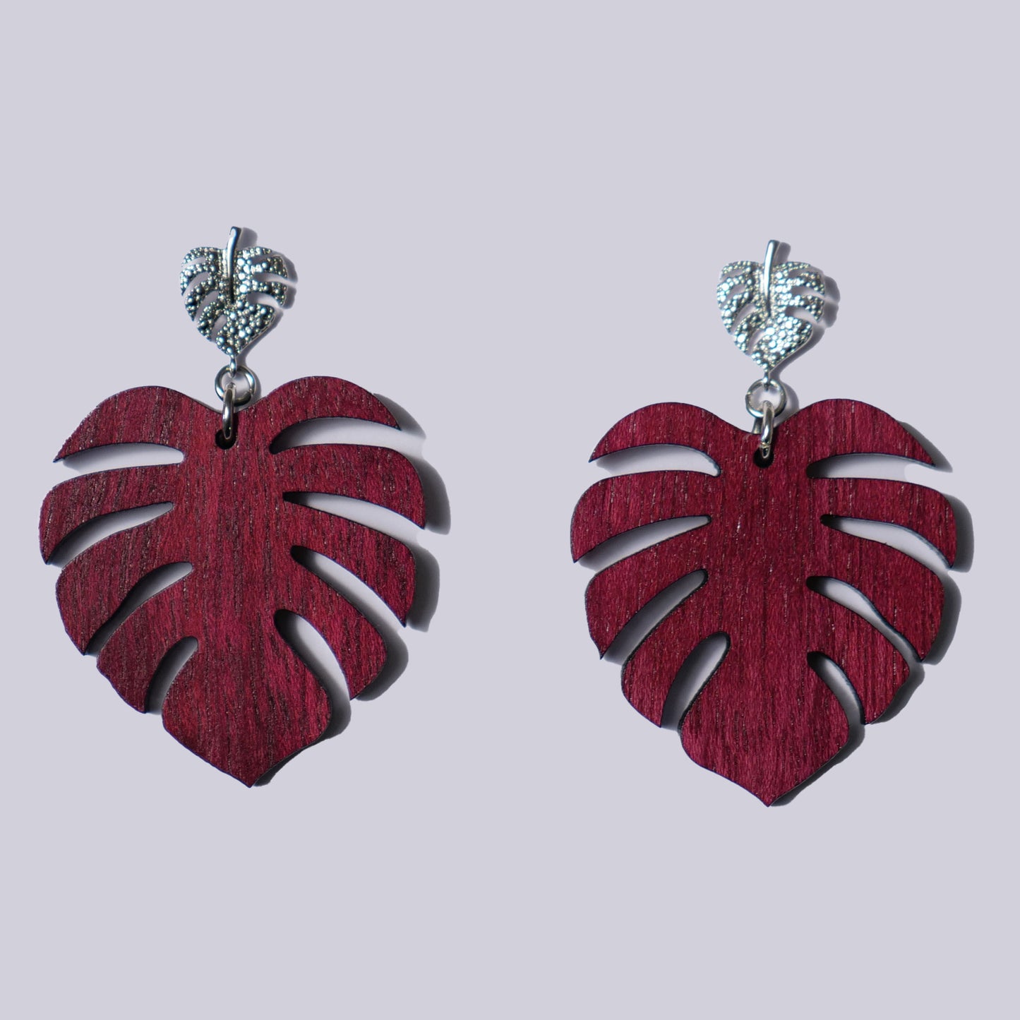 Monstera Earrings