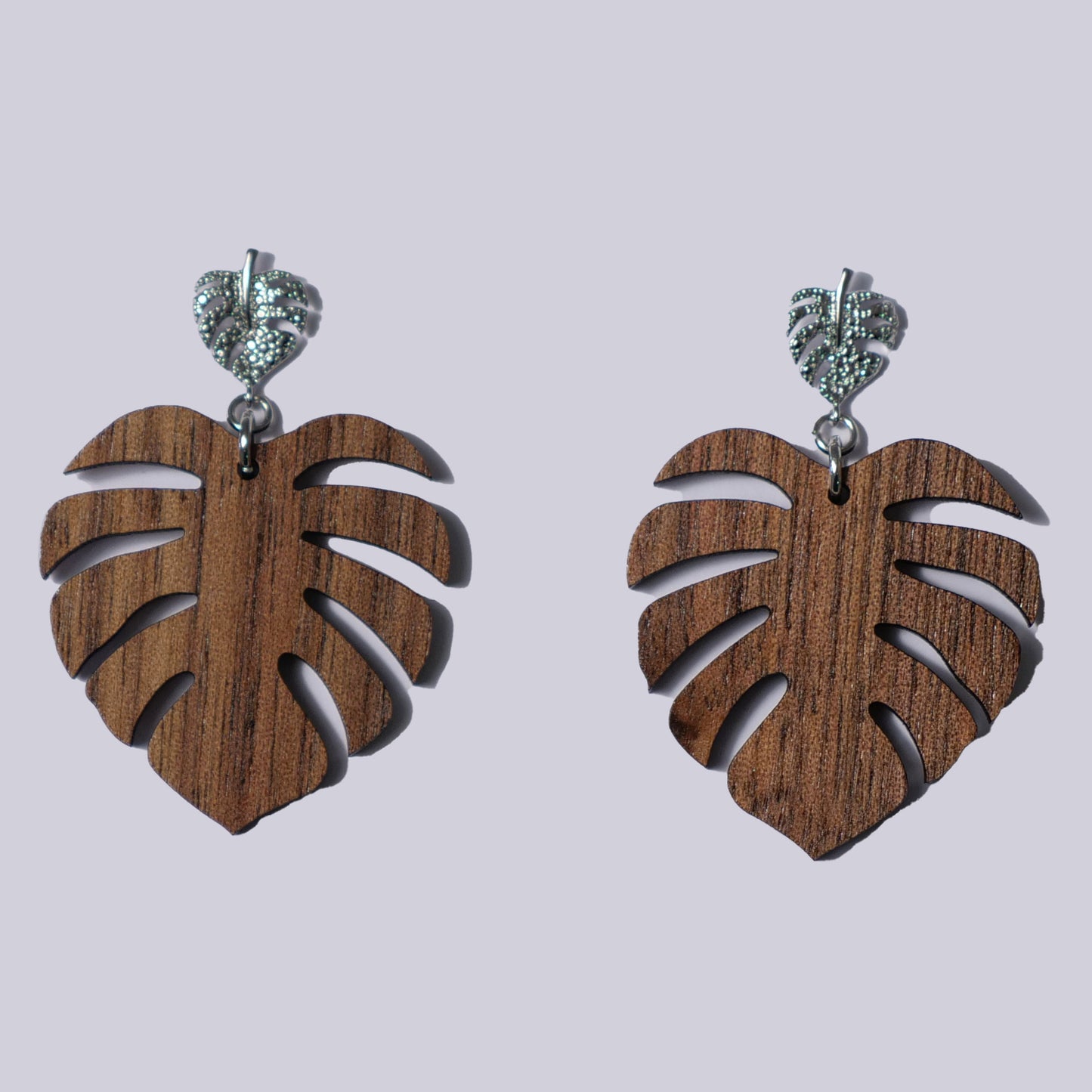 Monstera Earrings