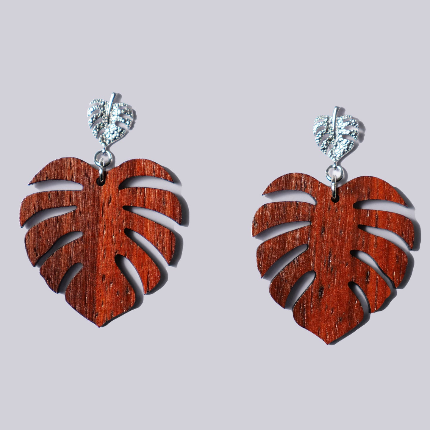 Monstera Earrings